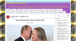 Desktop Screenshot of garlandcounty.info